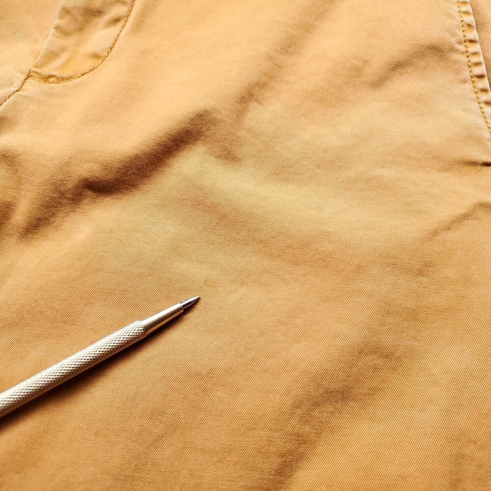 Banana Republic Skinny Fit Chino Pants Men 32x34 Brown Stretch Lived-In Preppy - Picture 6 of 11